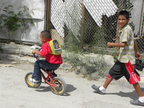 Camino de la escuela